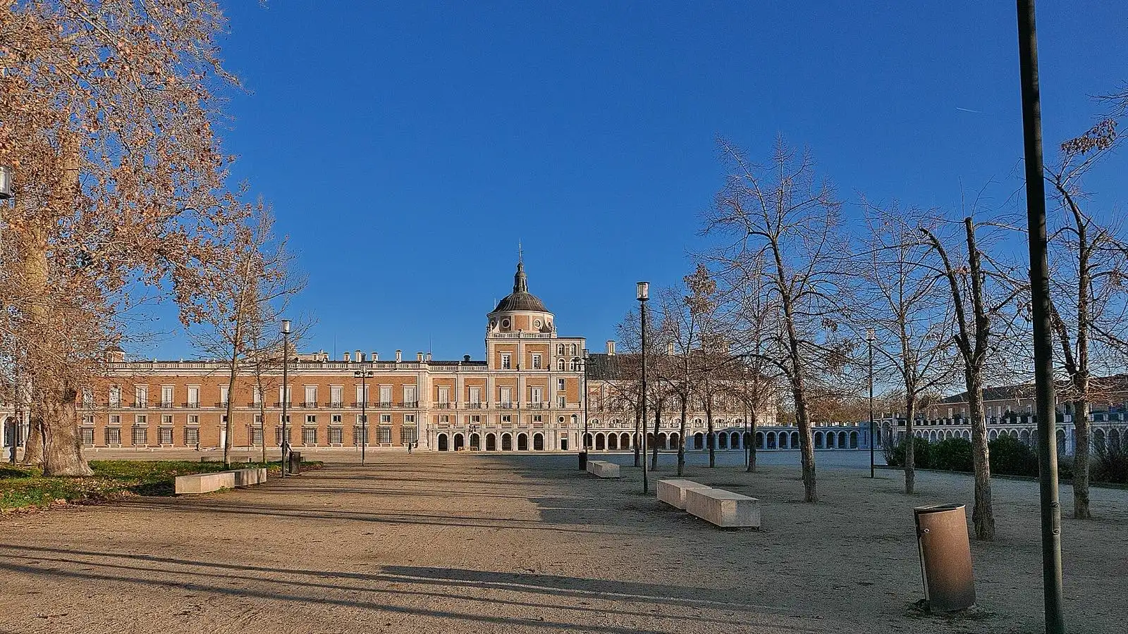 Fachada del Palacio Real de Aranjuez